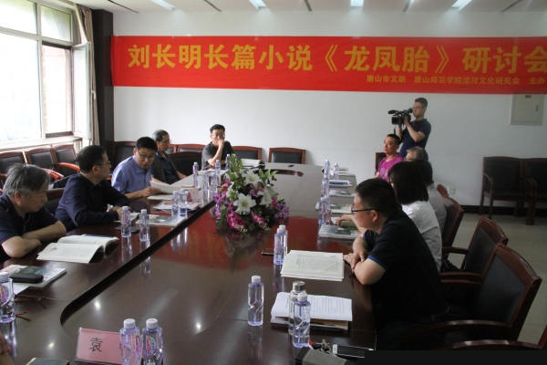 长篇小说《龙凤胎》研讨会在我校召开