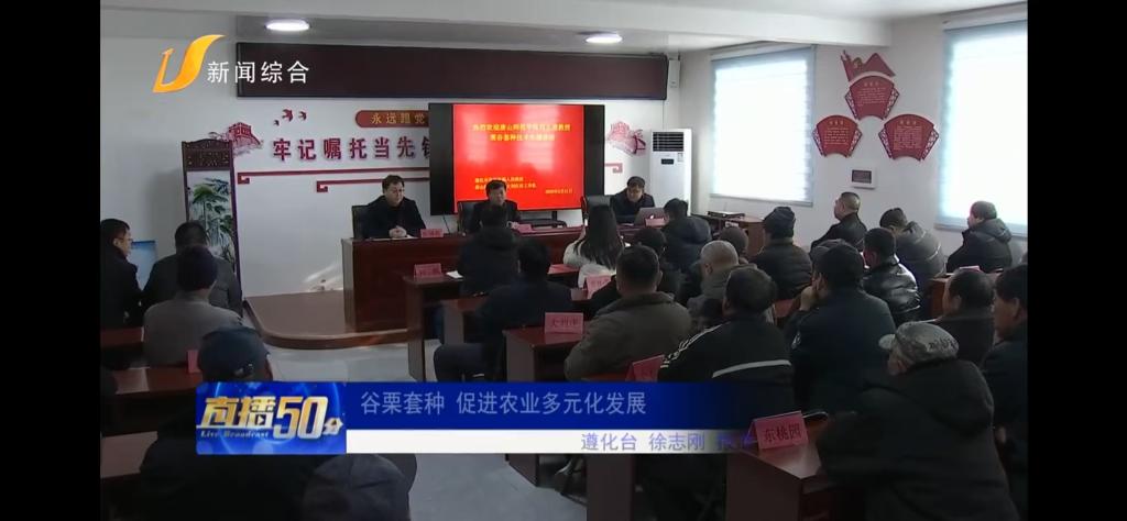 《唐山广播电视台》——唐山师范学院：谷栗套种 促进农业多元化发展
